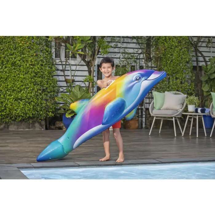 Bestway® Dolphin Daydream Ride-On badeleke