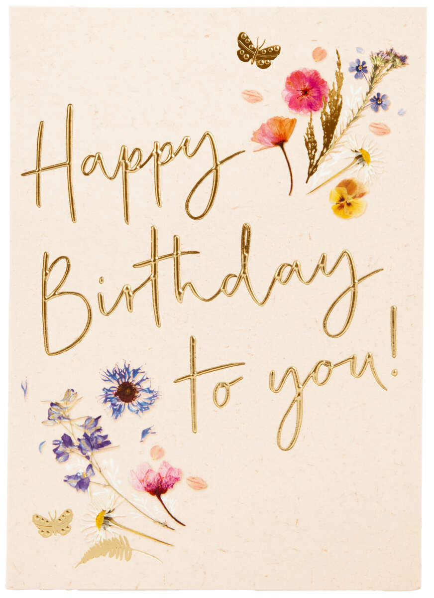 Kort Happy Birthday to you