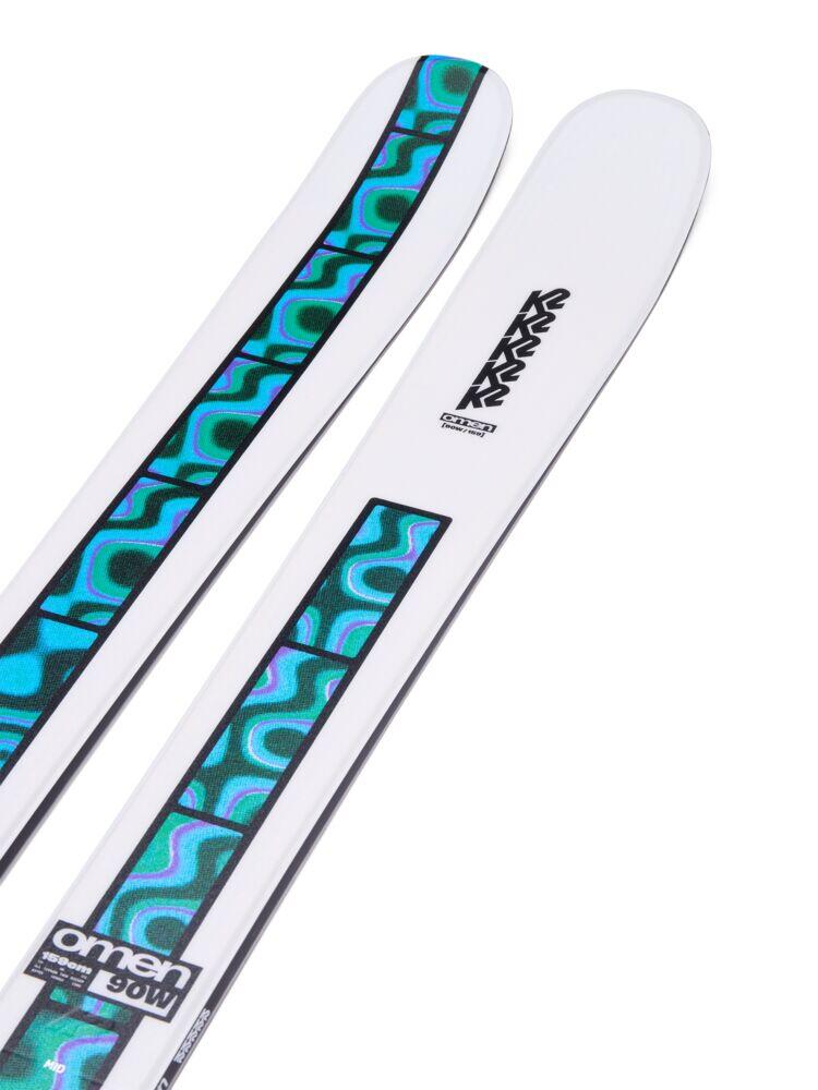 K2 Omen 90 twin-tip ski dame 25