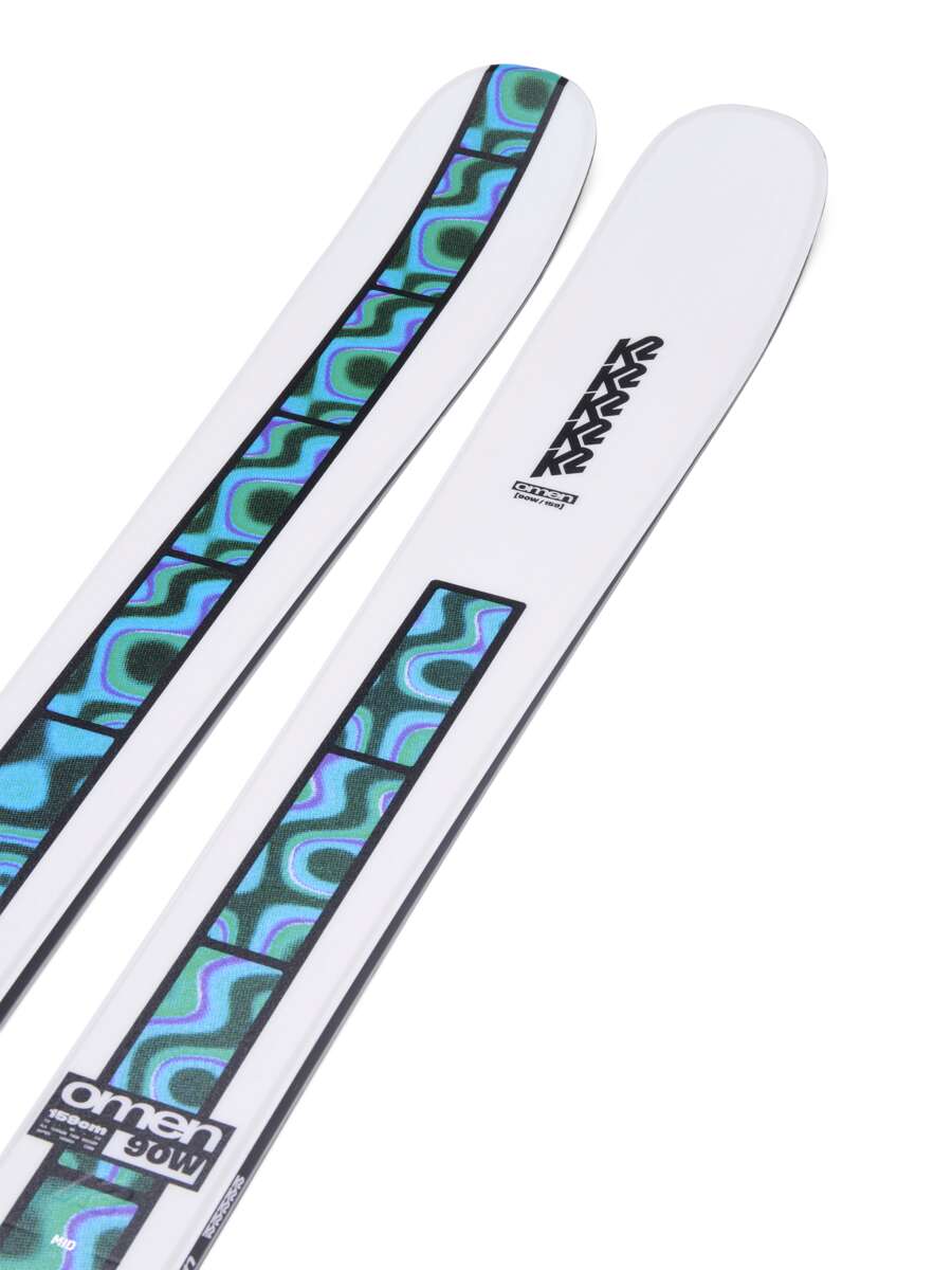 K2 Omen 90 twin-tip ski dame 25