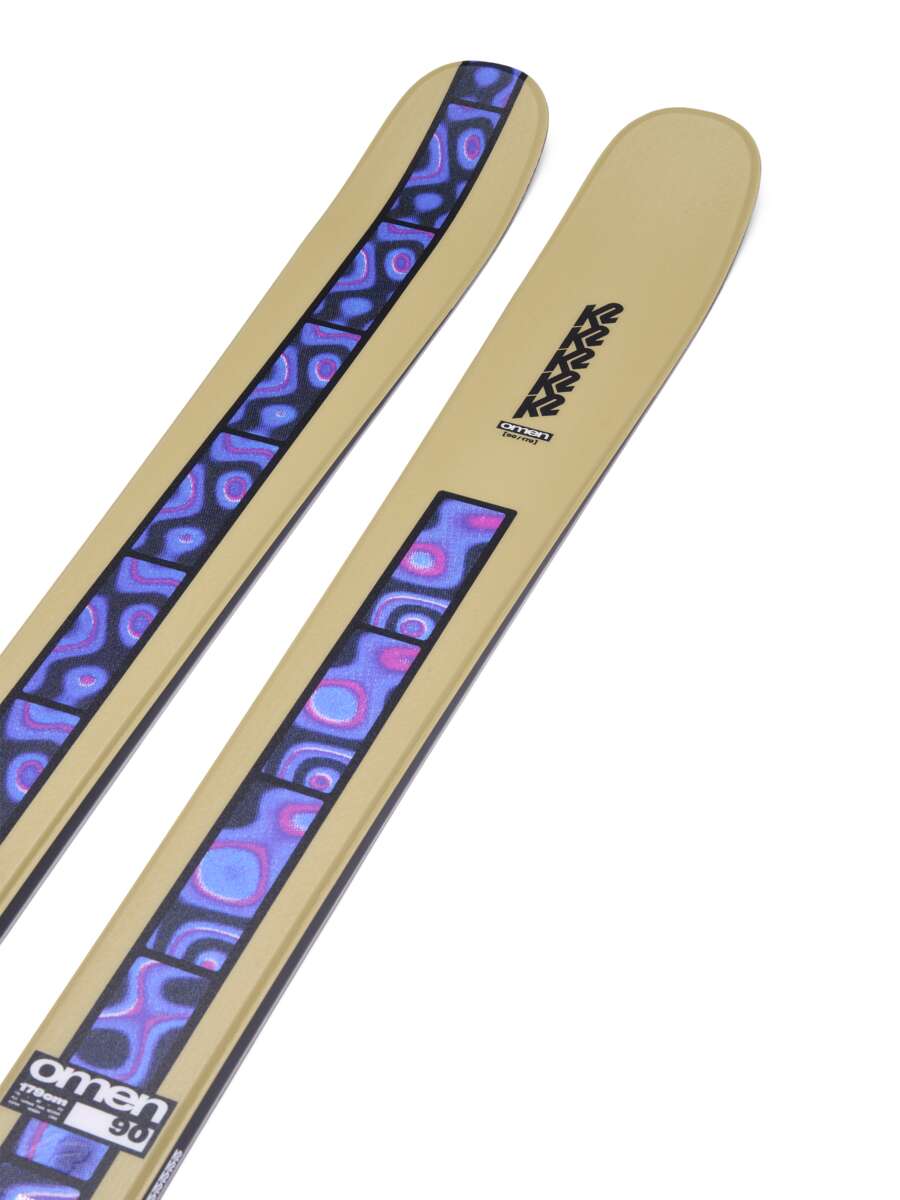 K2 Omen 90 twin-tip ski herre 25