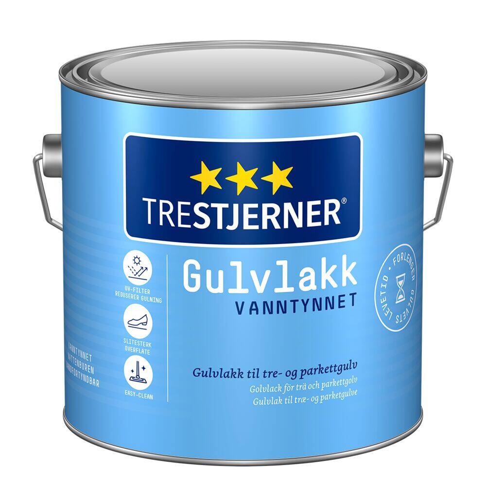 TreStjerner gulvlakk