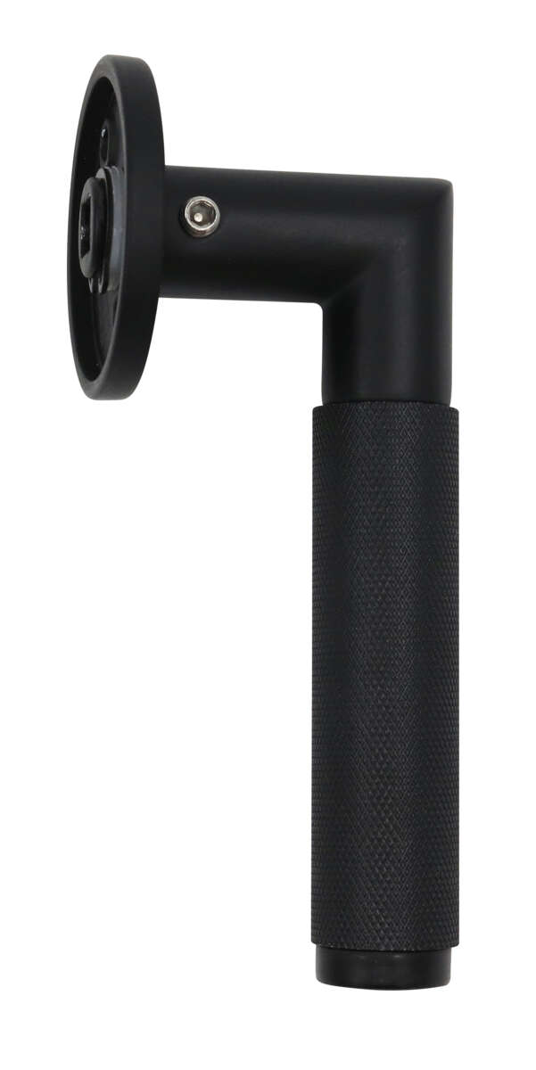 HOME It® dørhåndtak riflet L-grep, 19 mm