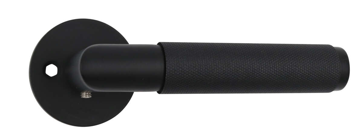 HOME It® dørhåndtak riflet L-grep, 19 mm