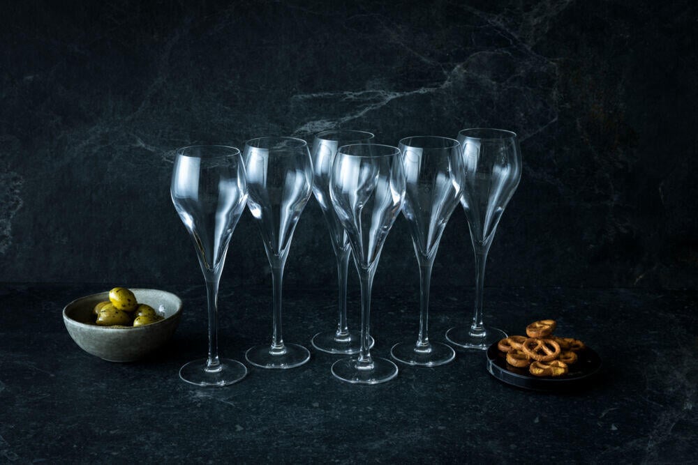 Stiernholm Bubbles champagneglass 6-pk