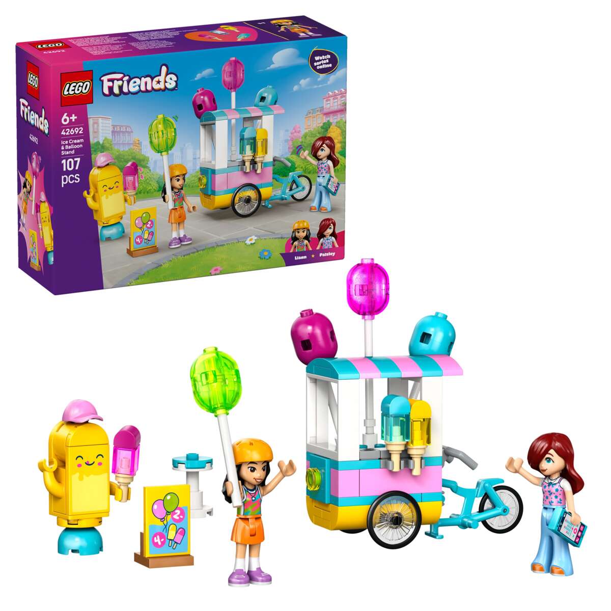 LEGO® Friends Iskrem- og ballongkiosk 42692