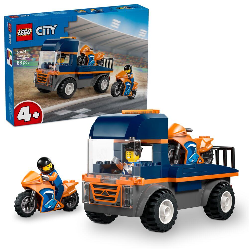 LEGO® City MC-transporter 60491