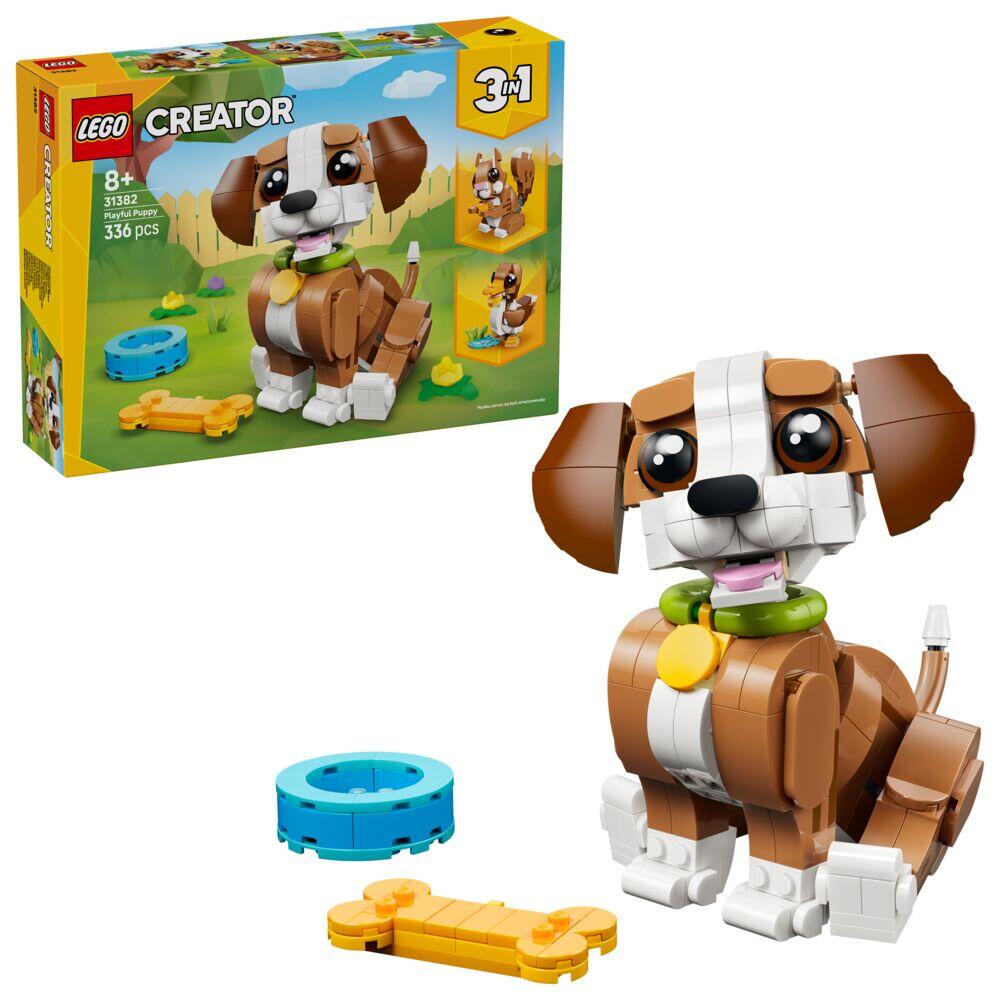 LEGO® Creator Søte dyr: lekelysten valp 31382