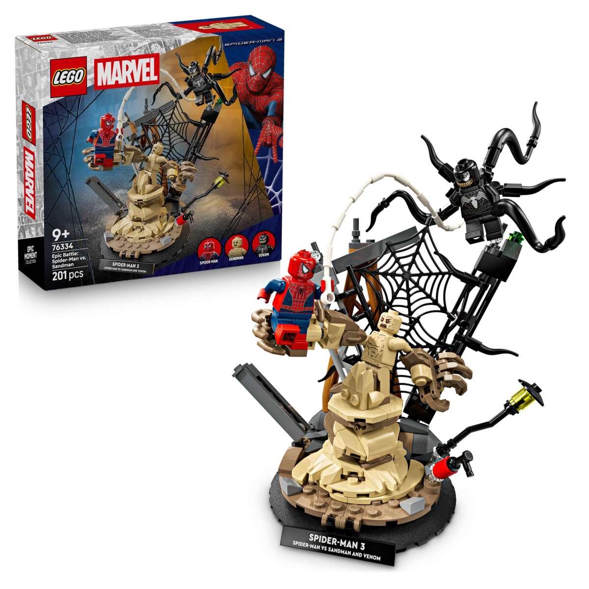 LEGO® ǀ Marvel Episk oppgjør: Spider-Man mot Sandman 76334