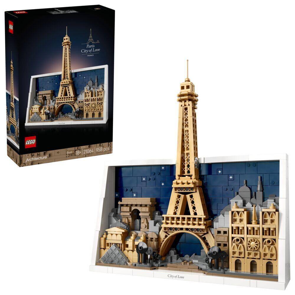 LEGO® Architecture Paris – romantikkens by 21064