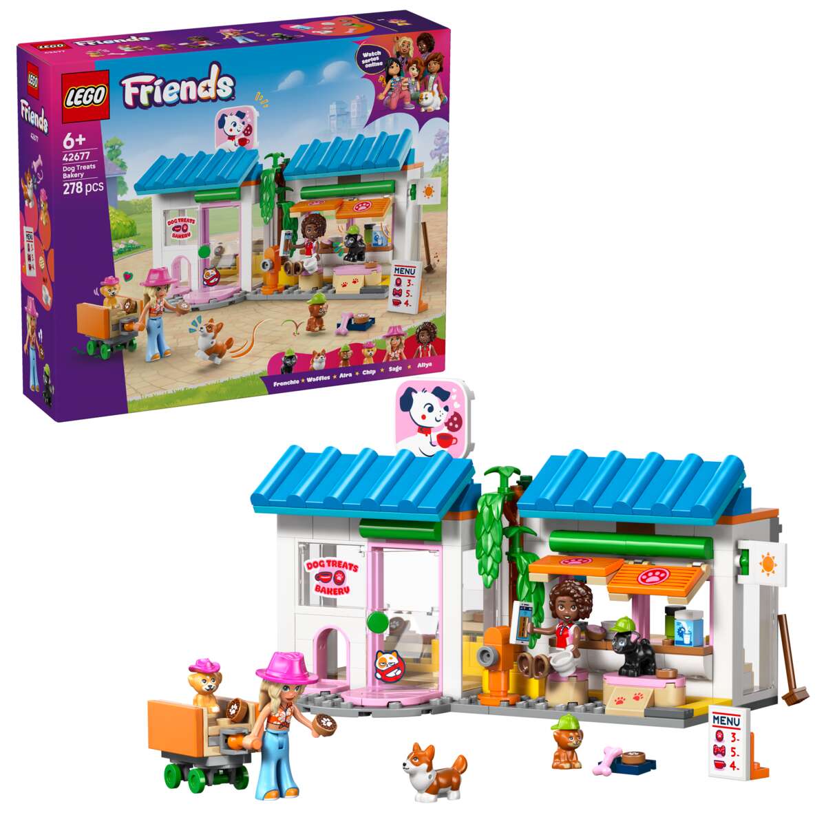 LEGO® Friends Hundebakeriet 42677