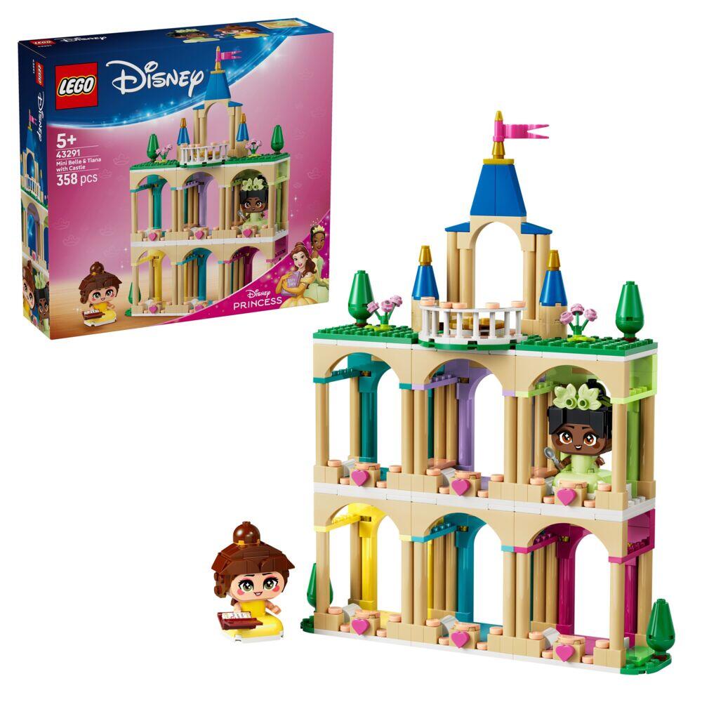 LEGO® ǀ Disney Princess Miniatyrer av Belle og Tiana med slott 43291