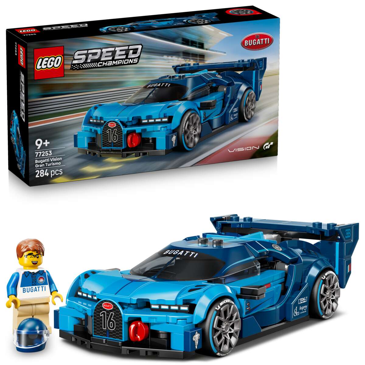 LEGO® Speed Champions Hypersportsbilen Bugatti Vision Gran Turismo 77253
