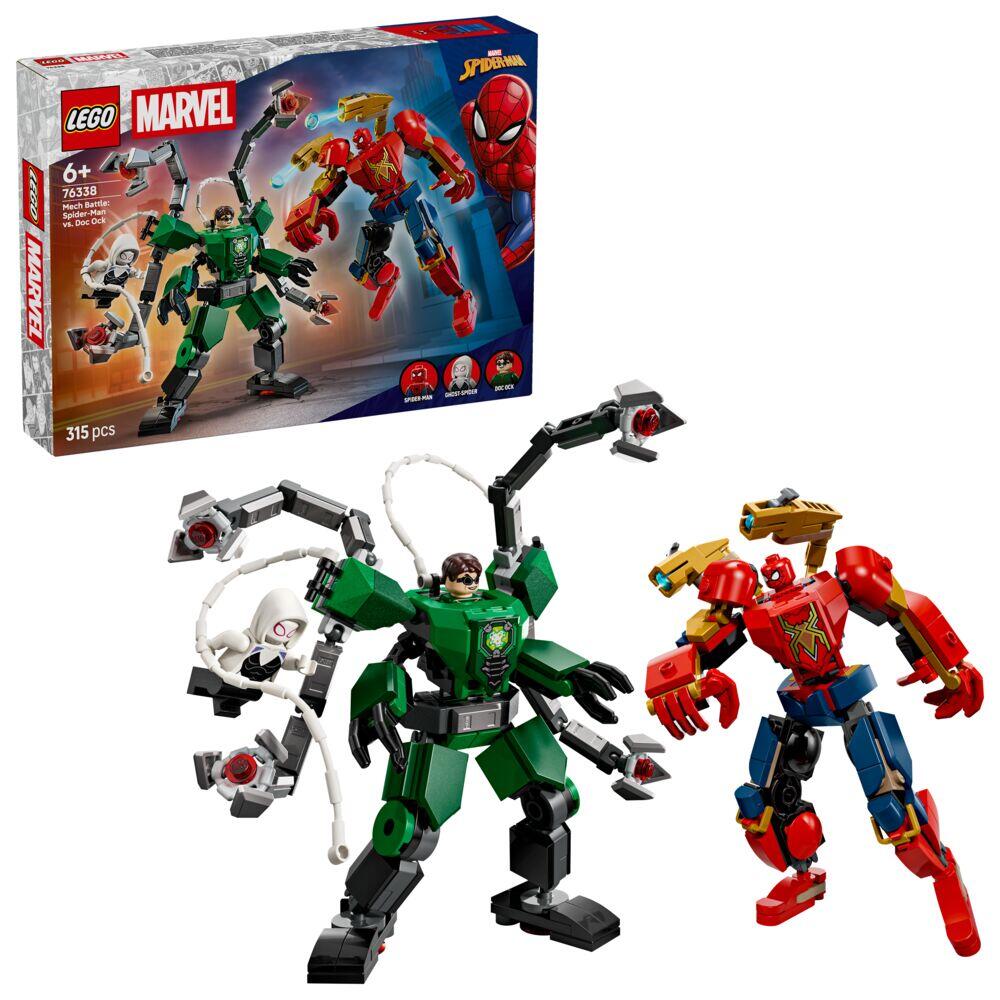 LEGO® ǀ Marvel Robotkamp: Spider-Man mot Doc Ock 76338