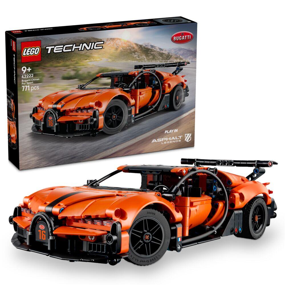 LEGO® Technic Bugatti Chiron Pur Sport-hyperbil 42222