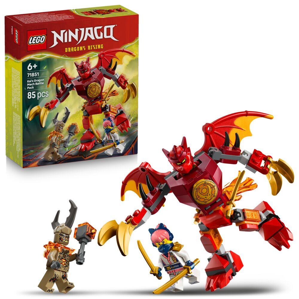 LEGO® NINJAGO® Stridspakke med Kais dragerobot 71851