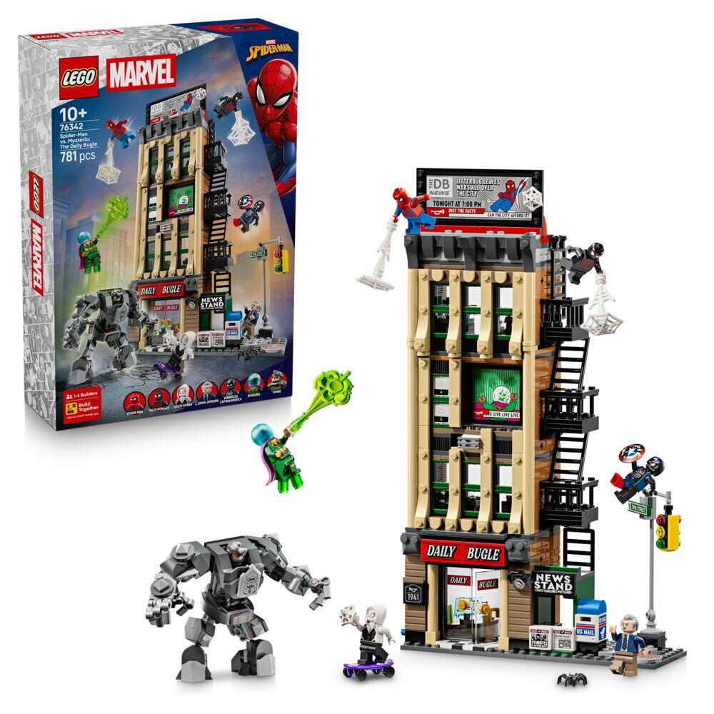 LEGO® ǀ Marvel Spider-Man mot Mysterio: Daily Bugle 76342