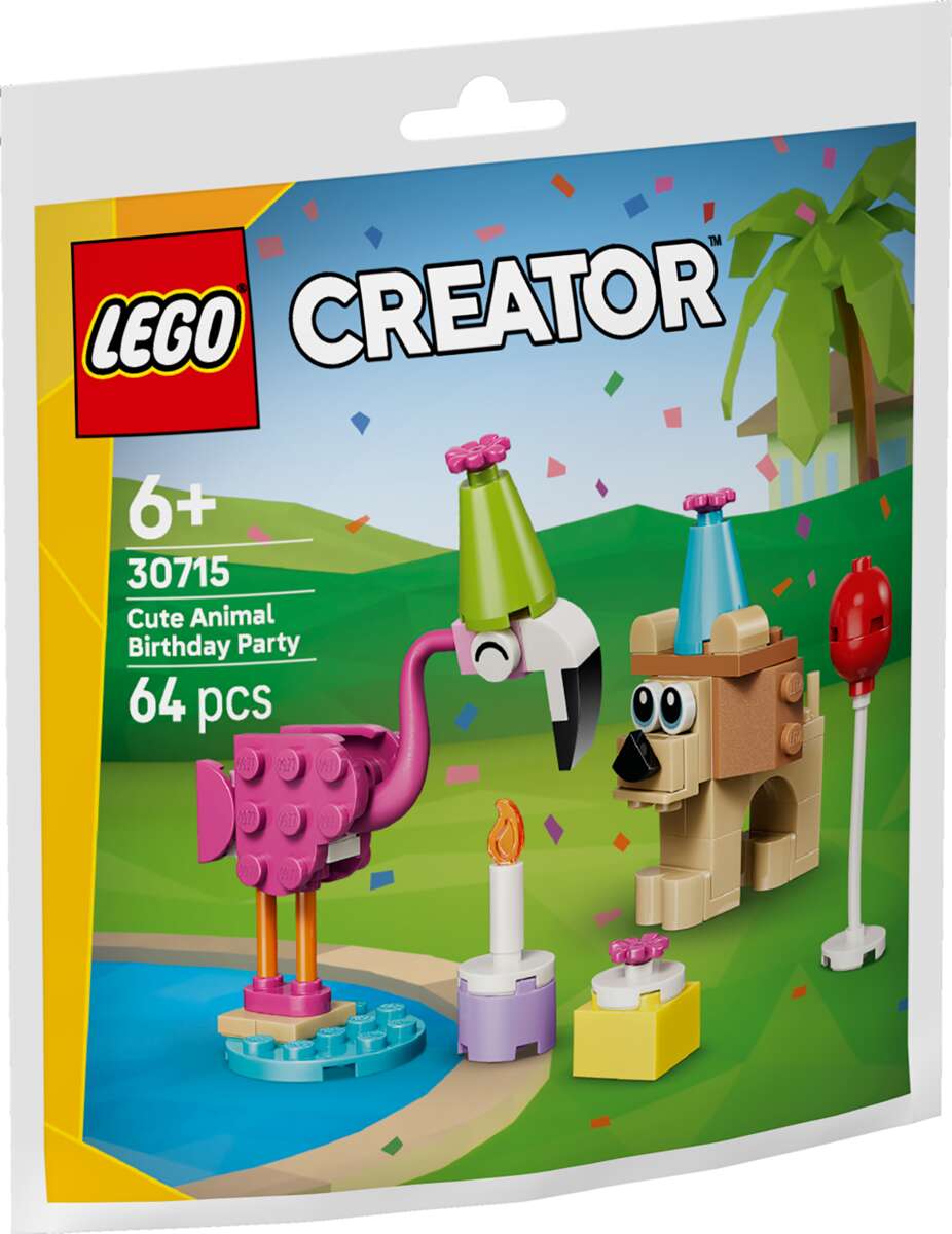 LEGO® Creator Bursdagsfest med søte dyr 30715