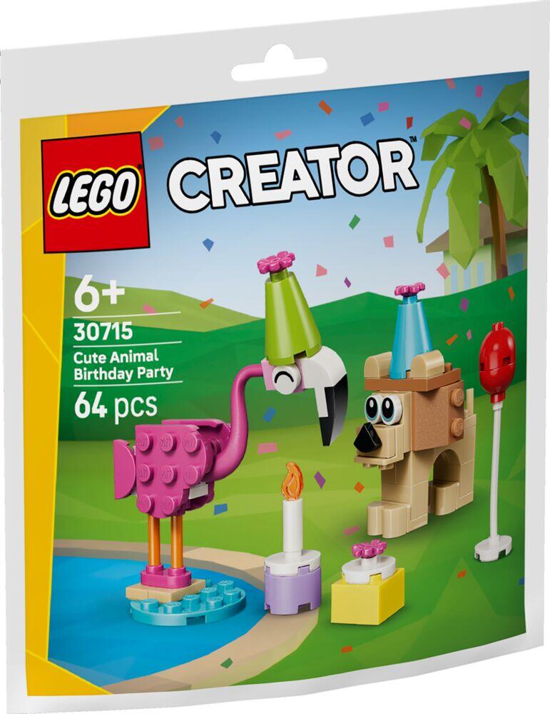 LEGO® Creator Bursdagsfest med søte dyr 30715