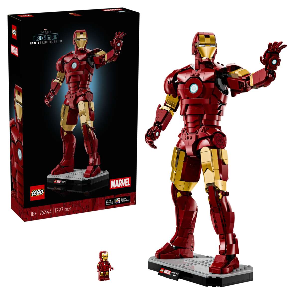 LEGO® ǀ Marvel Iron Man Mark 3 – samlerutgave 76344