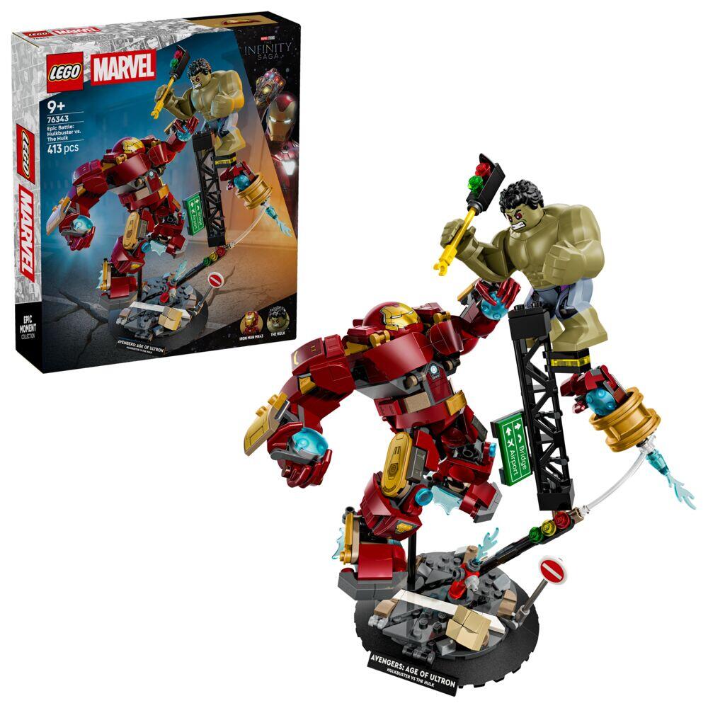 LEGO® ǀ Marvel Episk oppgjør: Hulkbuster mot Hulk 76343