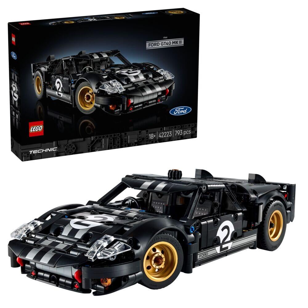 LEGO® Technic 1966 Ford GT40 MKII-racerbil  42223