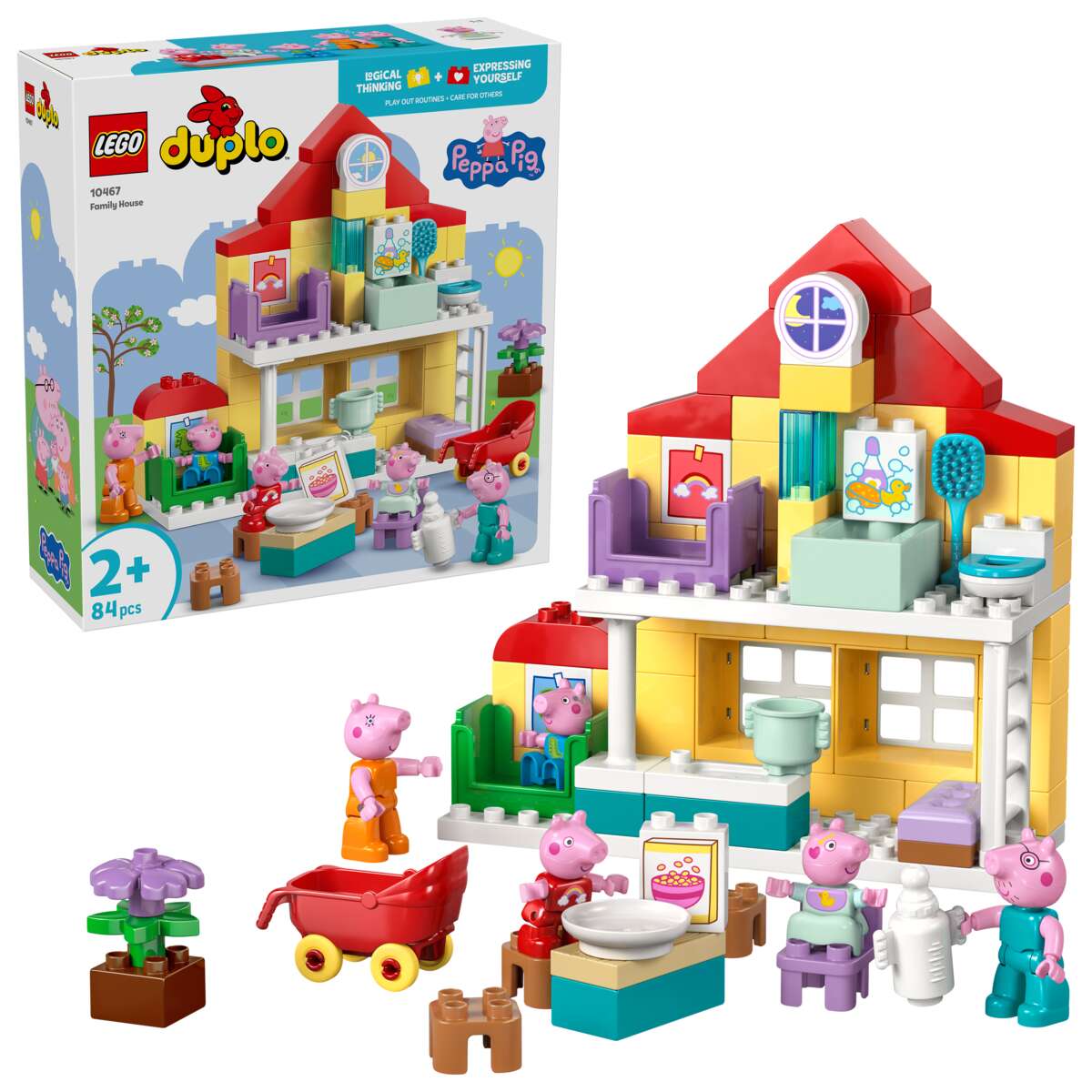 LEGO® DUPLO® Peppa Gris’ hus 10467