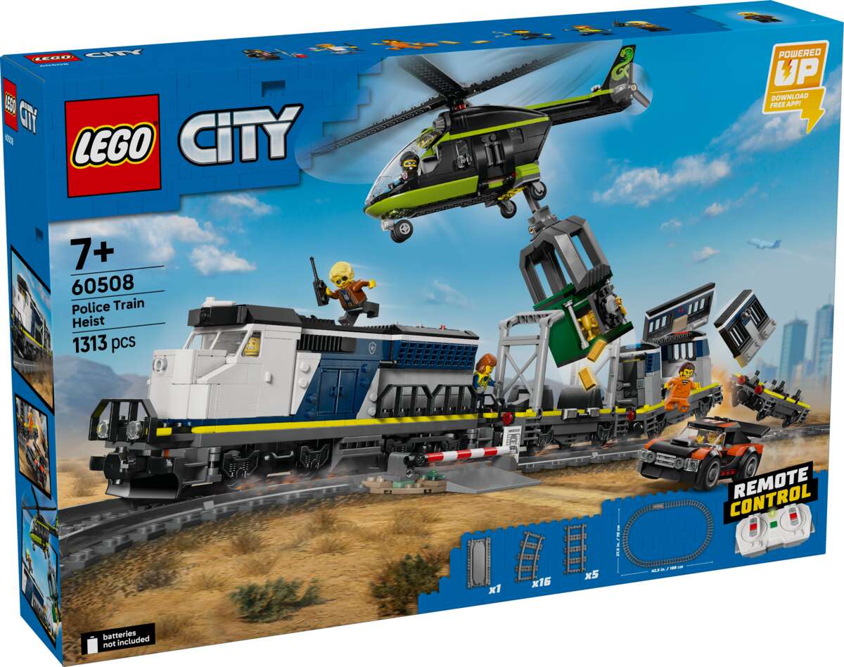 LEGO® City Overfall på polititoget 60508