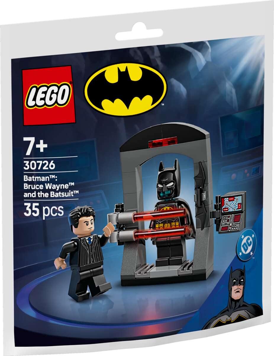 LEGO® Super Heroes Batman™: Bruce Wayne™ og Batman-drakten 30726