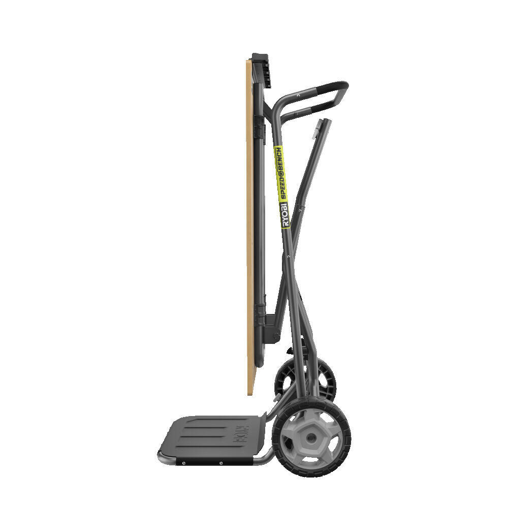 Ryobi 2-i-1 arbeidsbenk/transport tralle