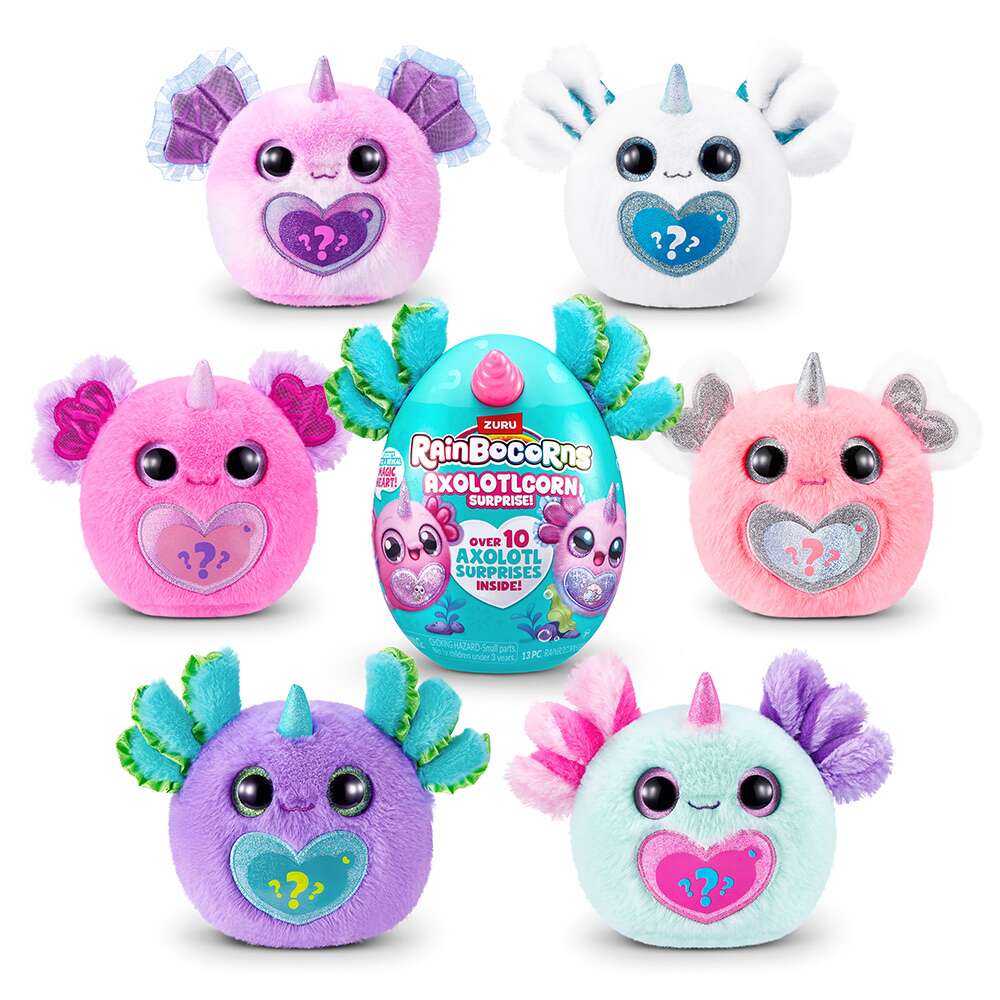 RainBoCorns Eggzania Axolotlcorn S1 overraskelsesegg