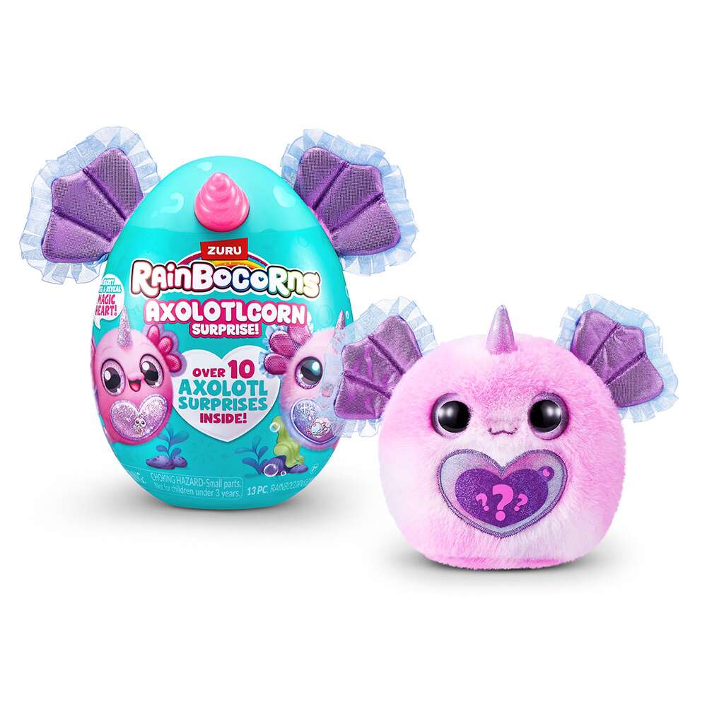 RainBoCorns Eggzania Axolotlcorn S1 overraskelsesegg