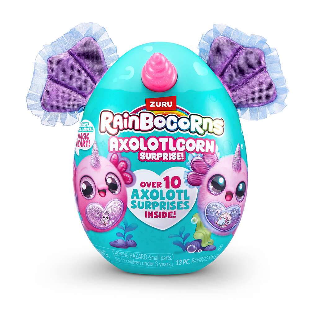 RainBoCorns Eggzania Axolotlcorn S1 overraskelsesegg