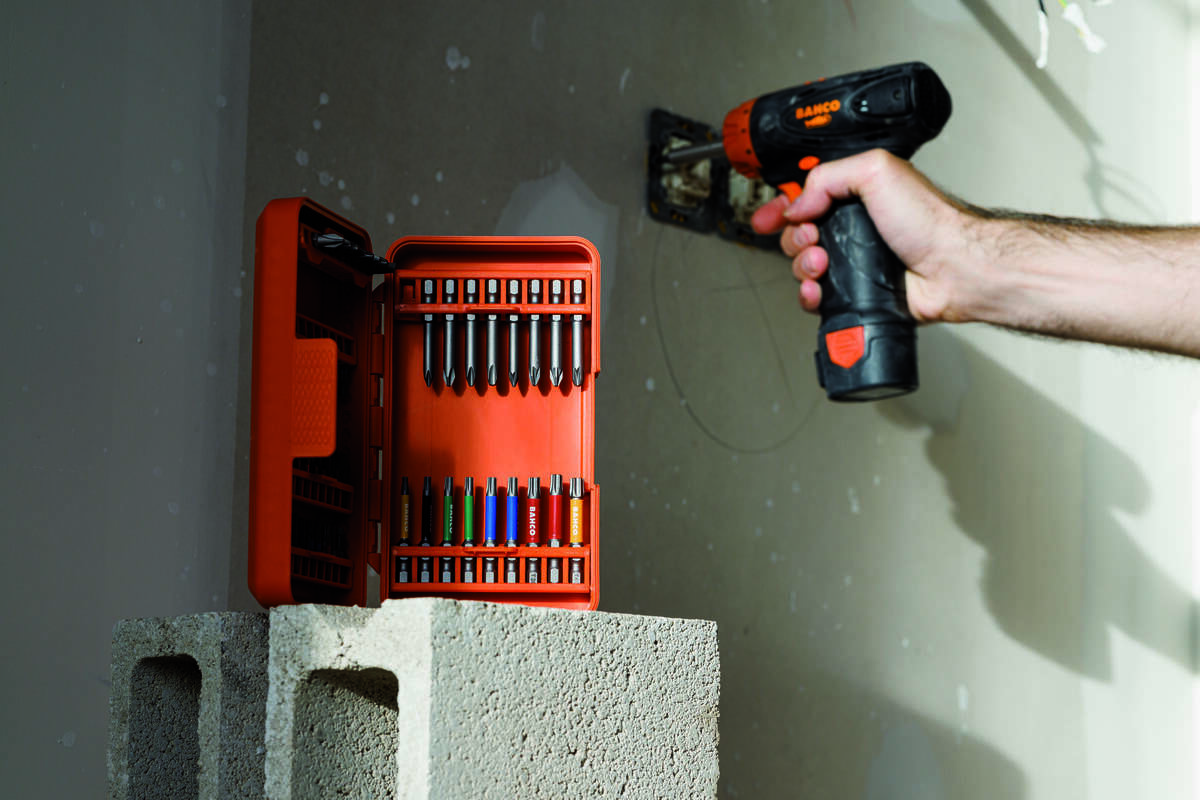 Bahco bitssett 1/4" 54 deler