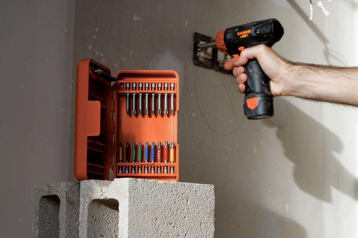 Bahco bitssett 1/4" 54 deler