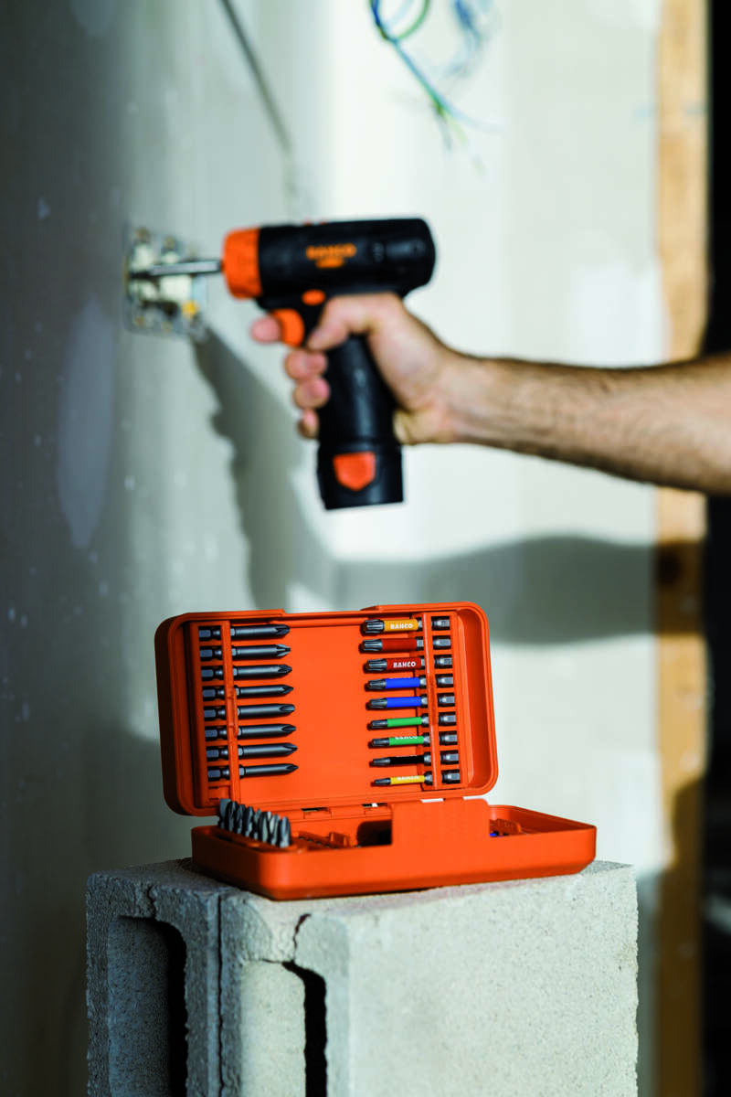 Bahco bitssett 1/4" 54 deler