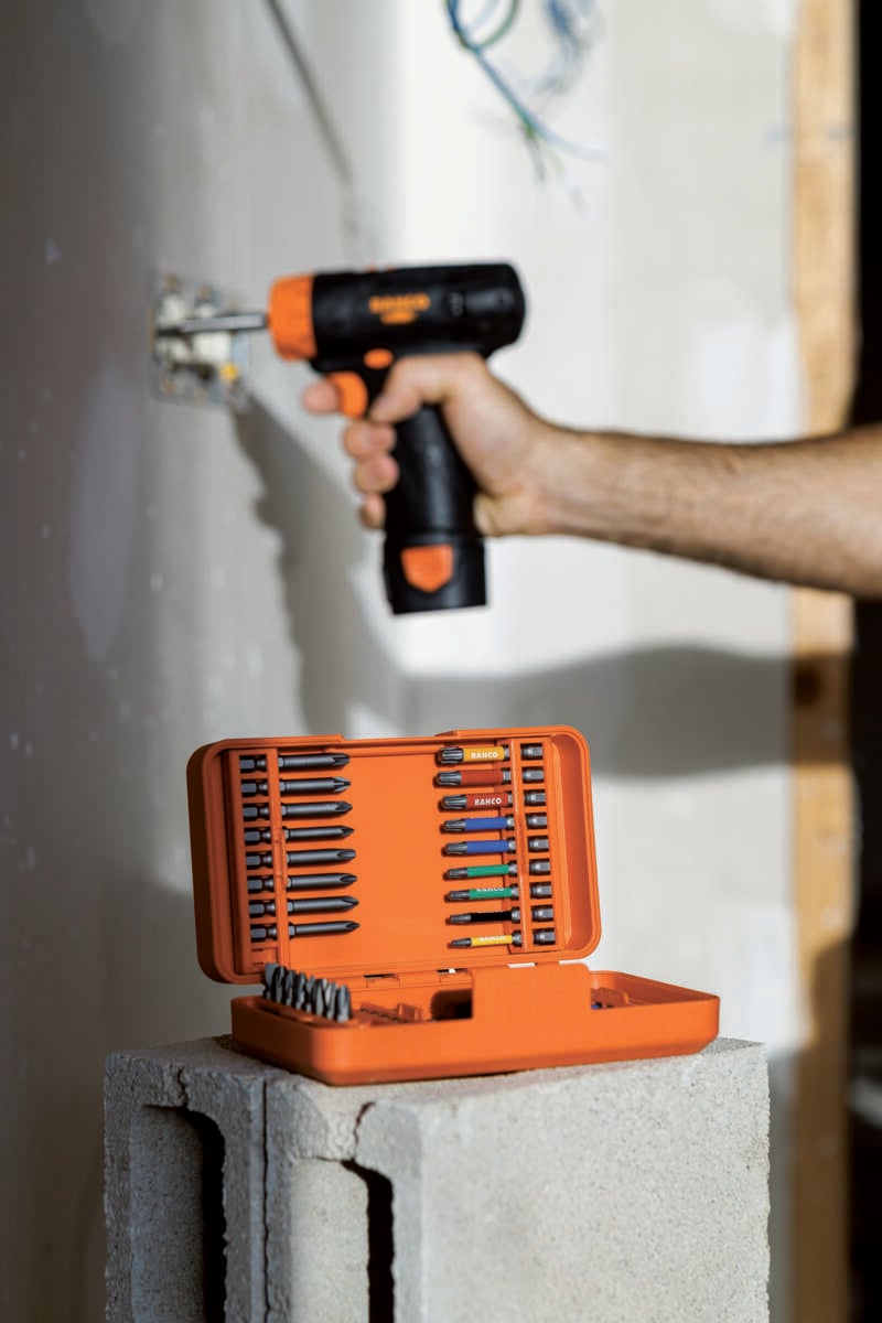 Bahco bitssett 1/4" 54 deler