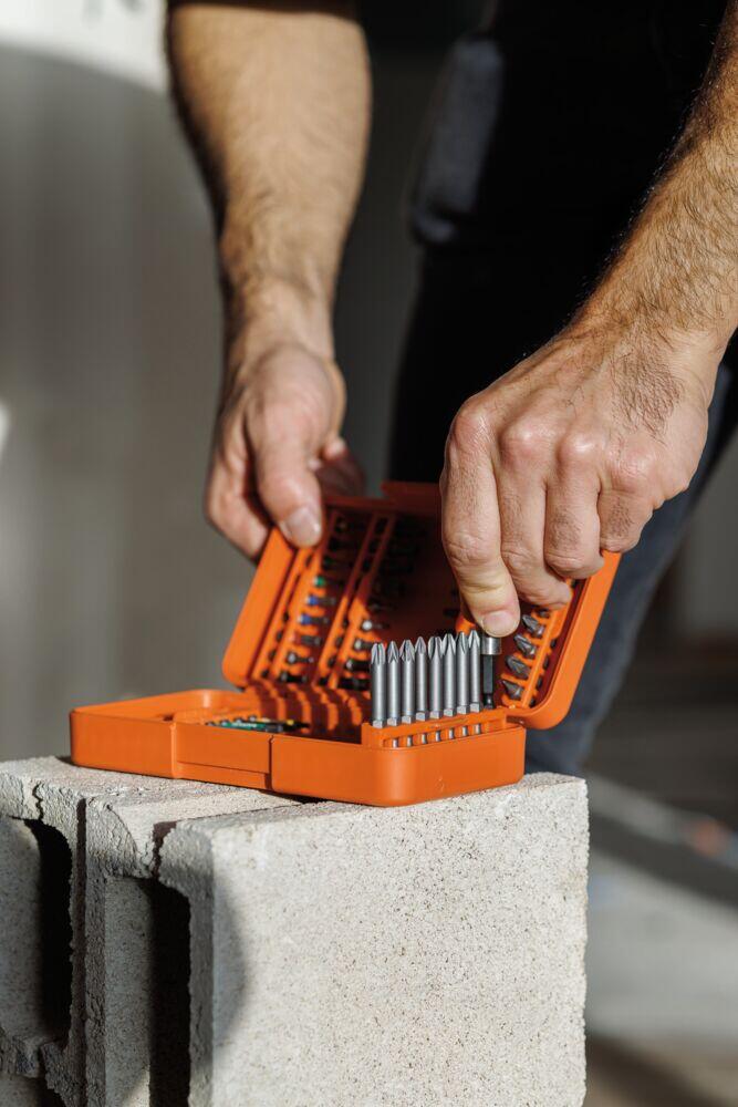 Bahco bitssett 1/4" 54 deler