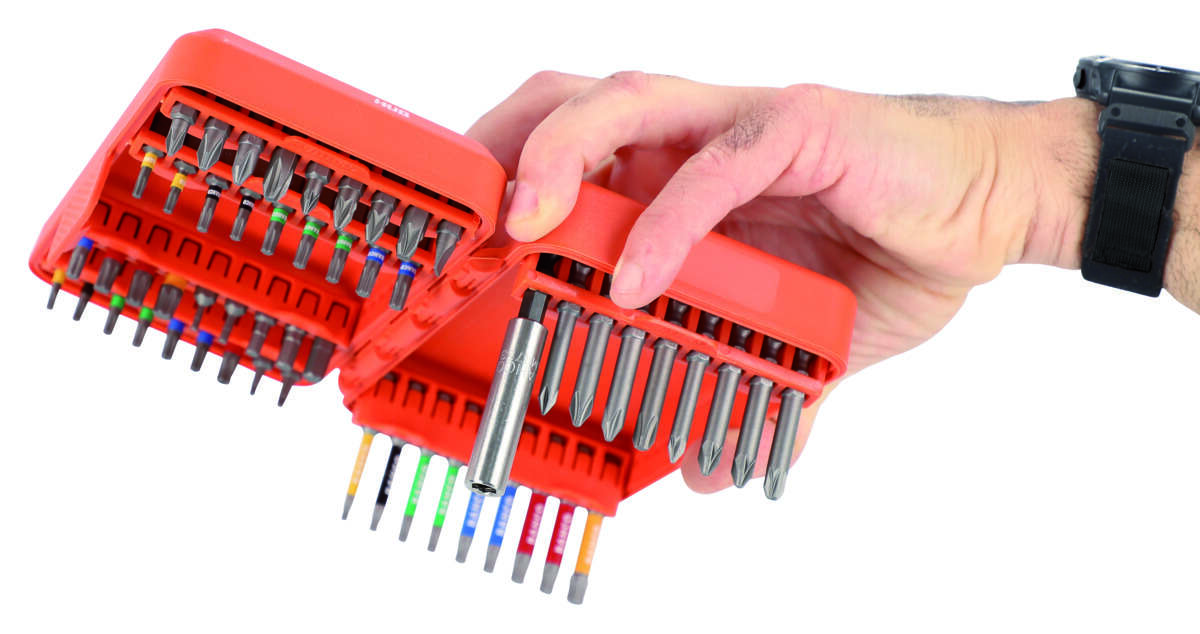 Bahco bitssett 1/4" 54 deler