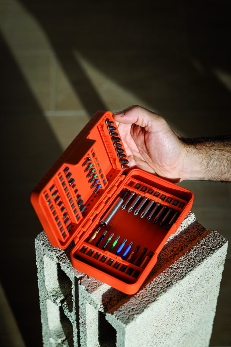 Bahco bitssett 1/4" 54 deler