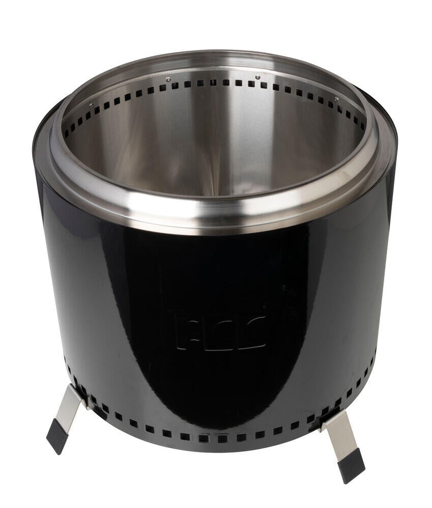 FCC Volcano Fury medium black båltønne