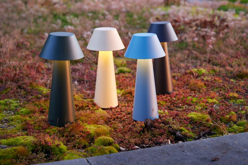 Max oppladbar bordlampe