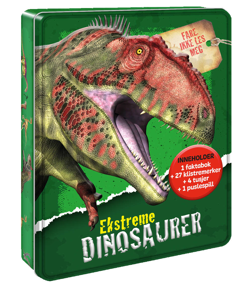 Dinosaurer tinnboks