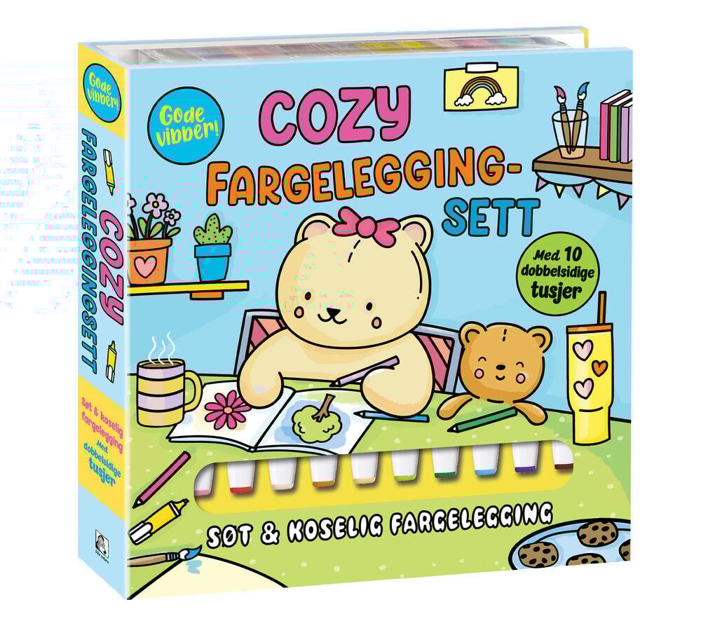 Cozy Fargeleggingsett