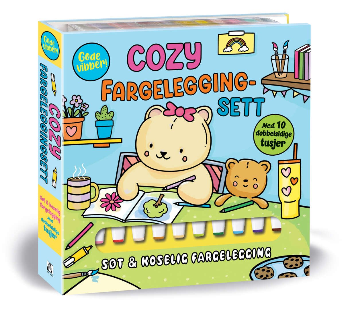 Cozy Fargeleggingsett