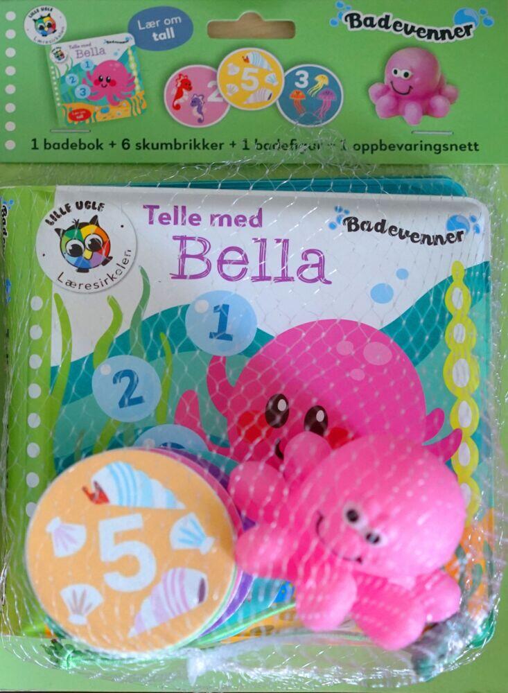 Badevenner: Telle med Bella