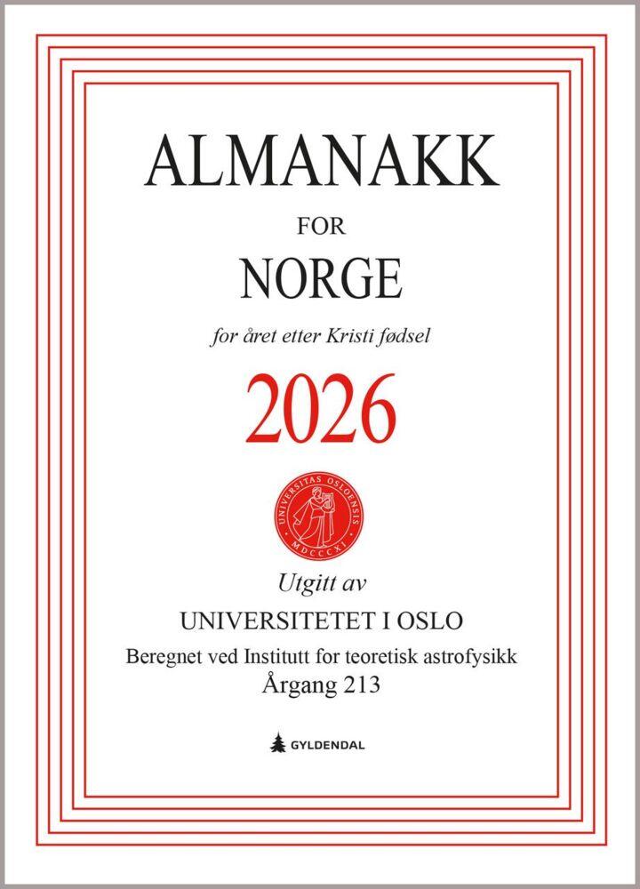 Almanakk for Norge 2026