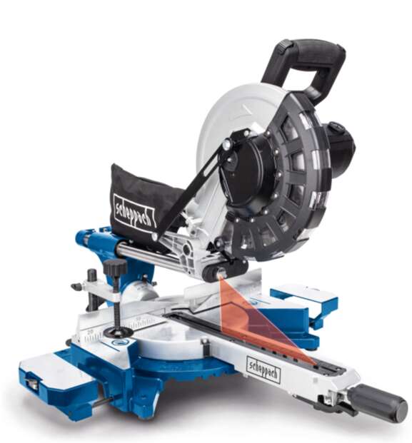 Scheppach HM254 2000W kapp- og gjærsag