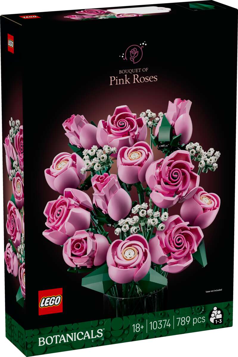 LEGO® Botanicals Rosa rosebukett 10374