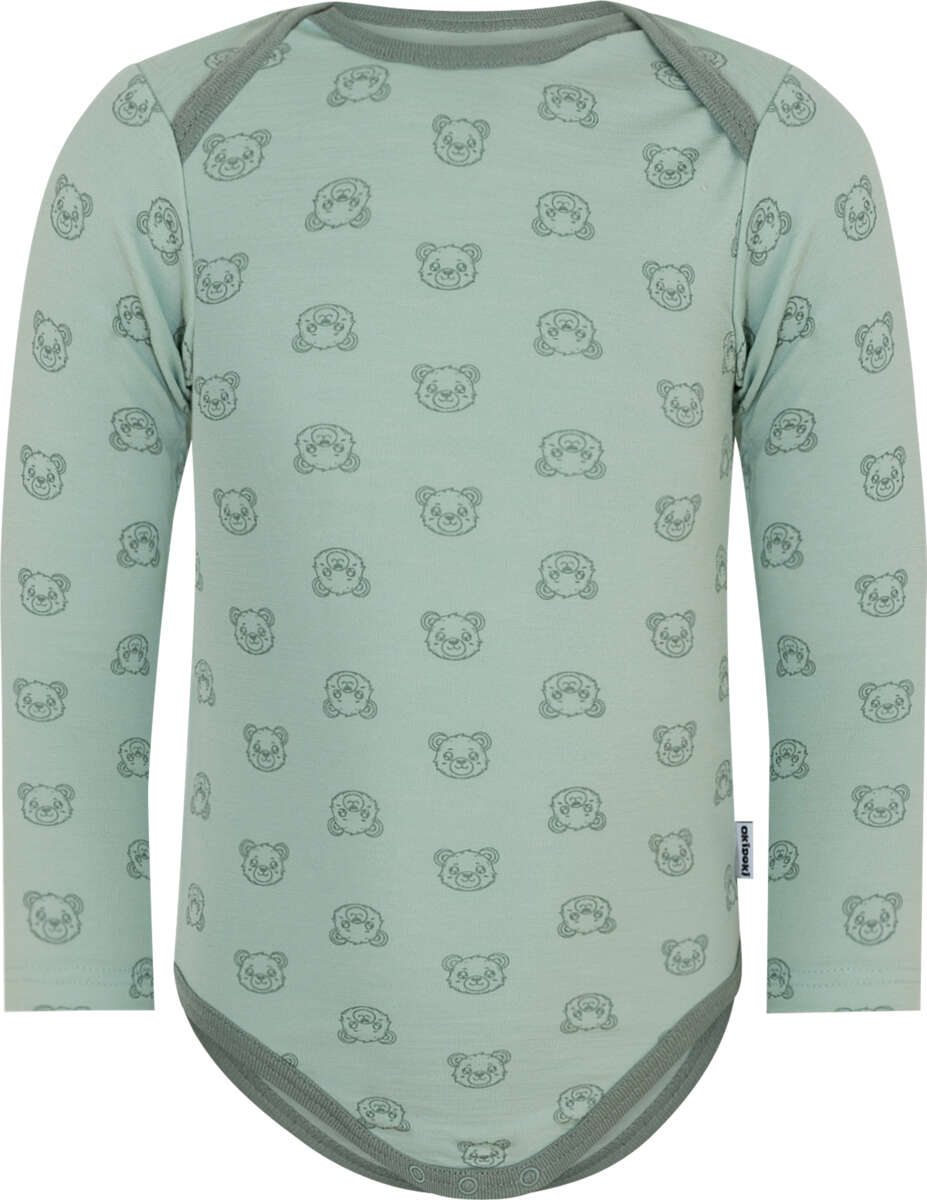Okidoki ull/bambus body baby